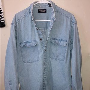 oversized jean jacket